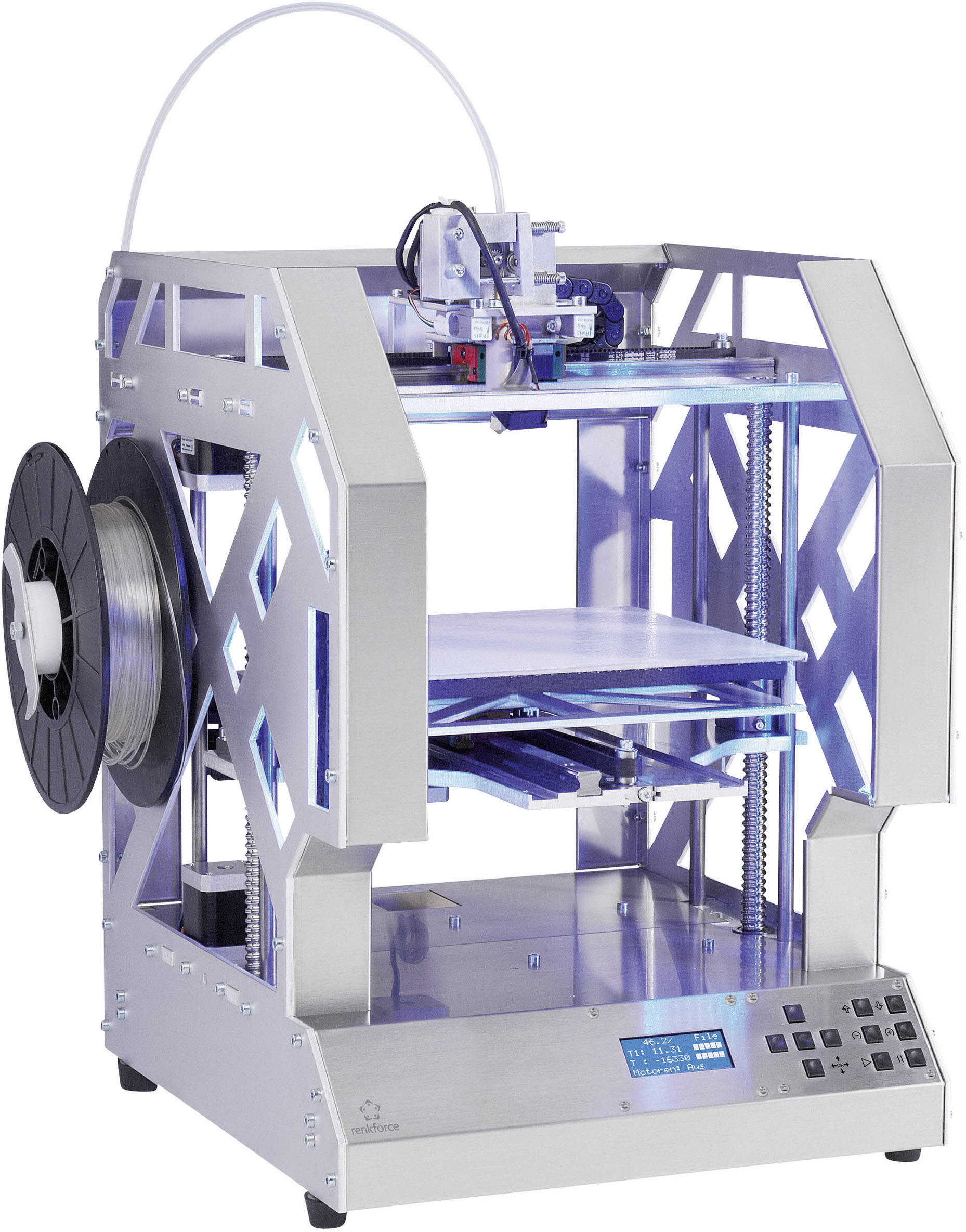 Milling And Print Head Adapters Renkforce Single RF1000 3D Printer