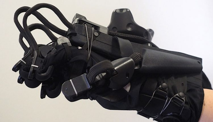 Getting touchy feely with haptic virtual reality gloves - eeDesignIt.com